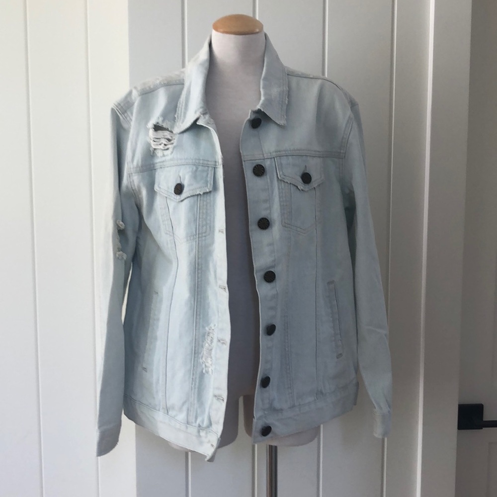 Show Me a your Mumu Drine Denim Jacket
